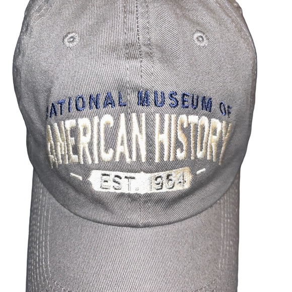 National museum of American History est. 1964 gray adjustable hat - Picture 2 of 5